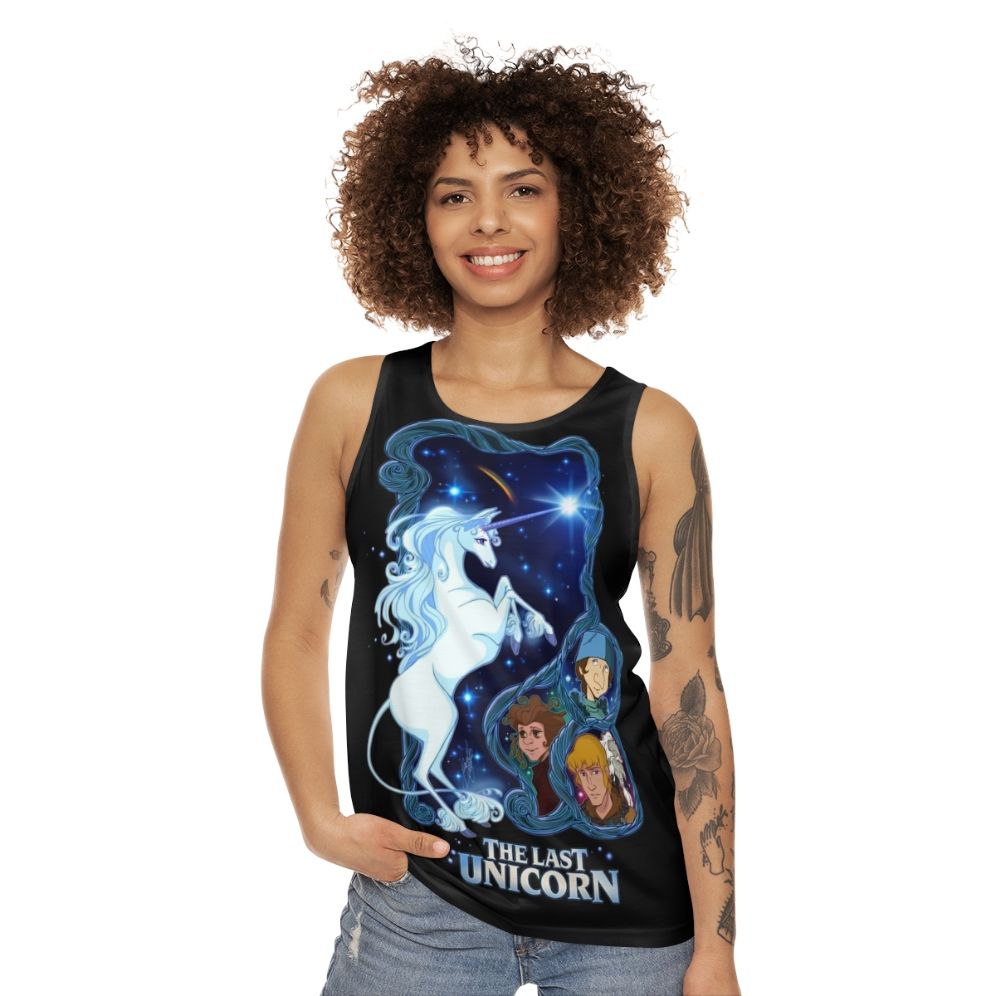 The Last Unicorn Unisex Tank Top - women