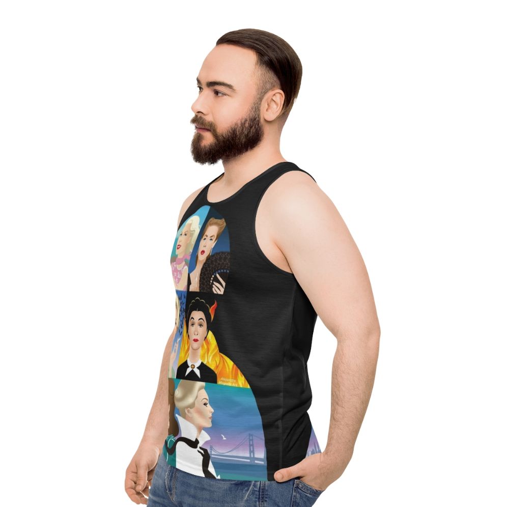 Master Unisex Tank Top - Hitchcock Inspired Apparel - men side