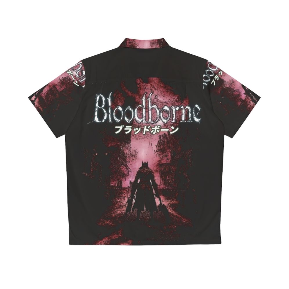 Bloodborne and Dark Souls Inspired Hawaiian Shirt - Back