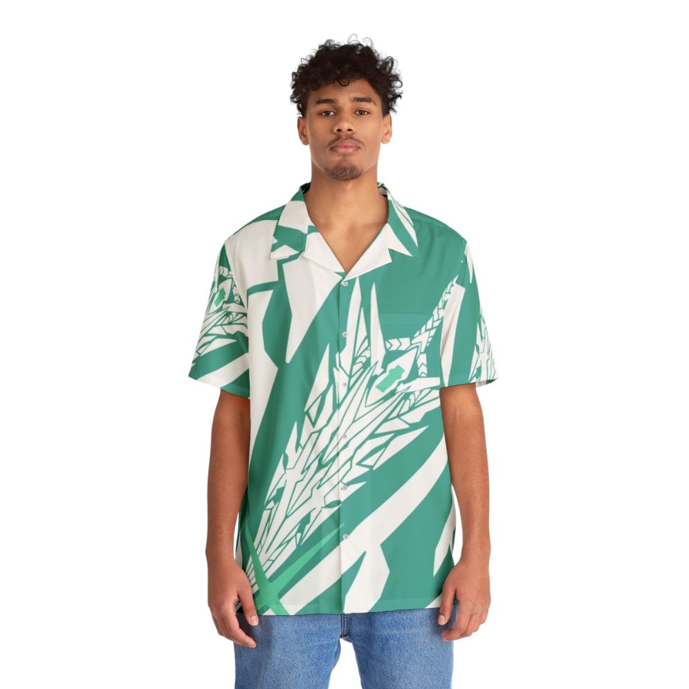 Xenoblade Chronicles 2 Aegis Sword Hawaiian Shirt - People Front