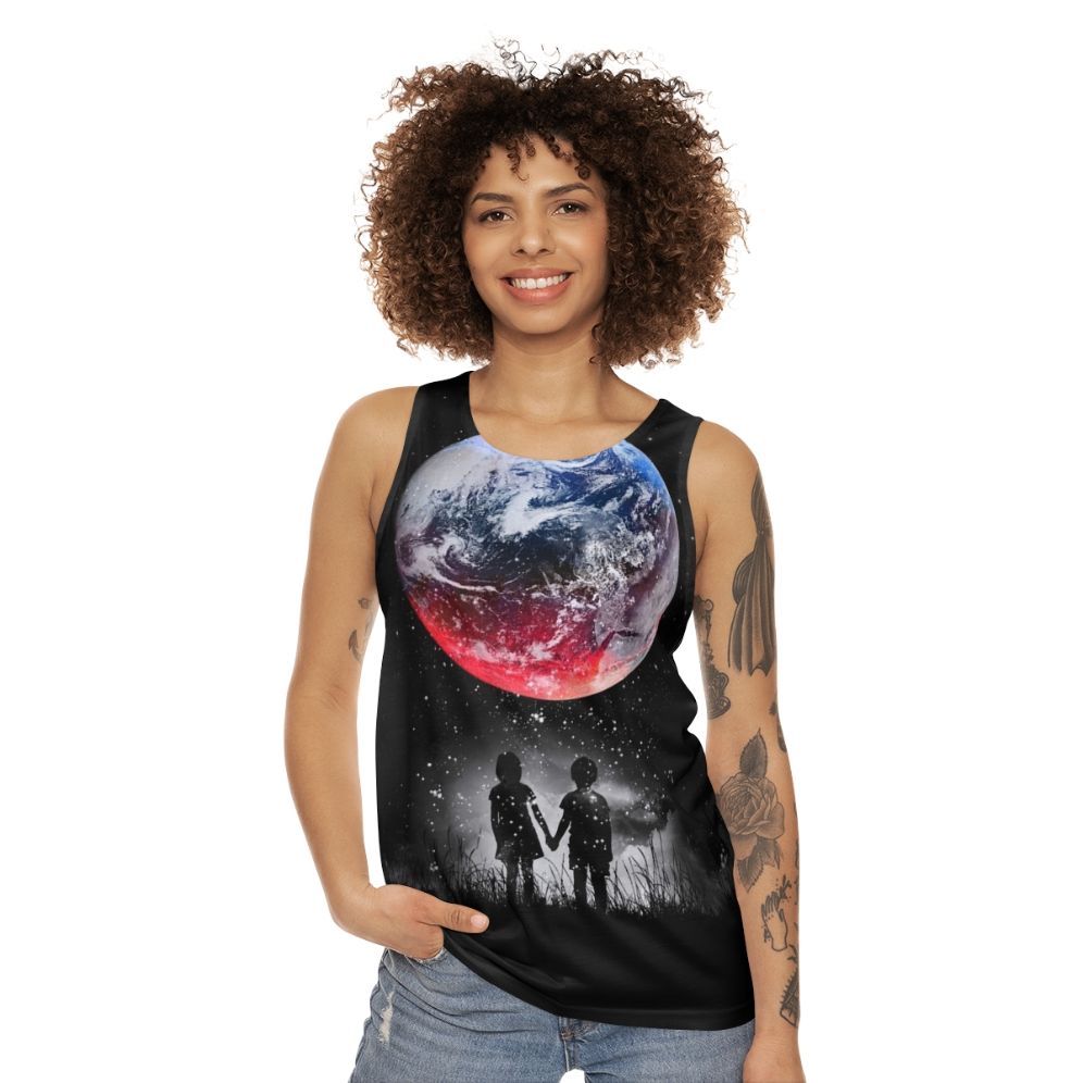 Unisex Galaxy Tank Top - women