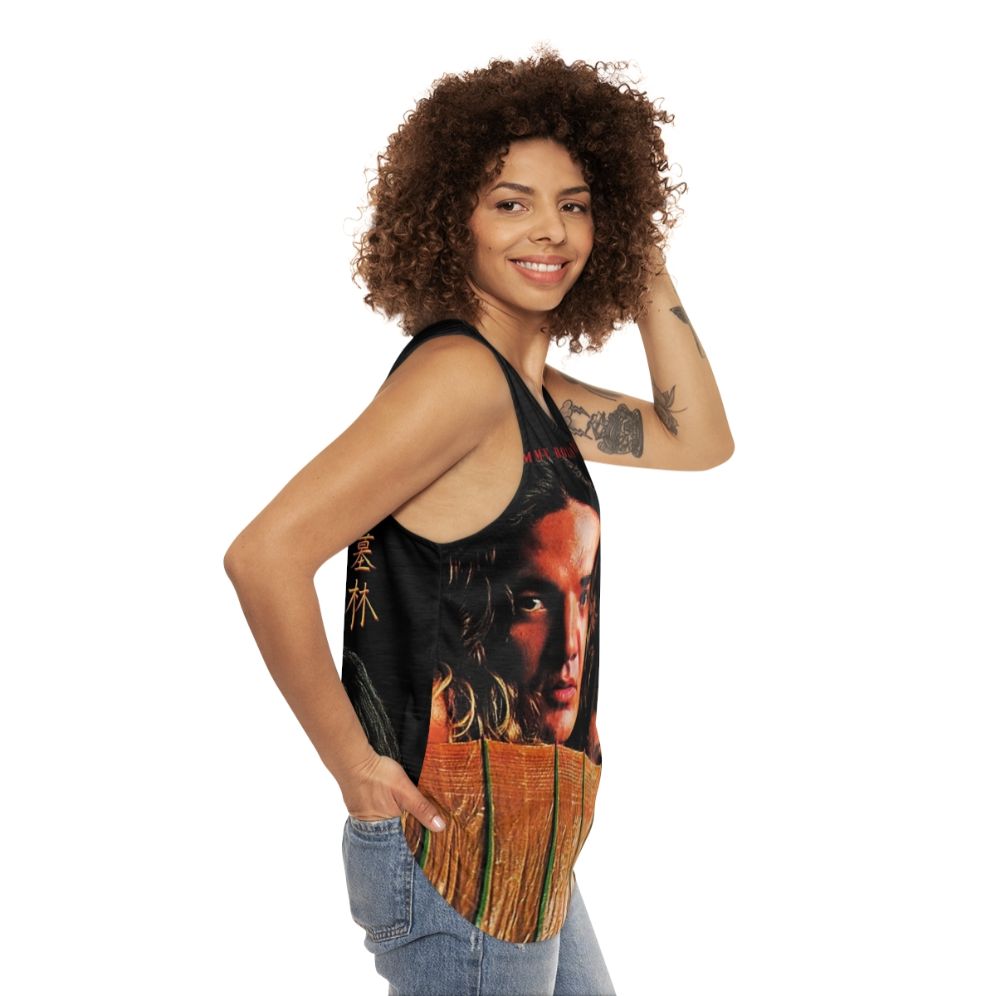 Tommy Bolin Private Eyes Unisex Tank Top - women side