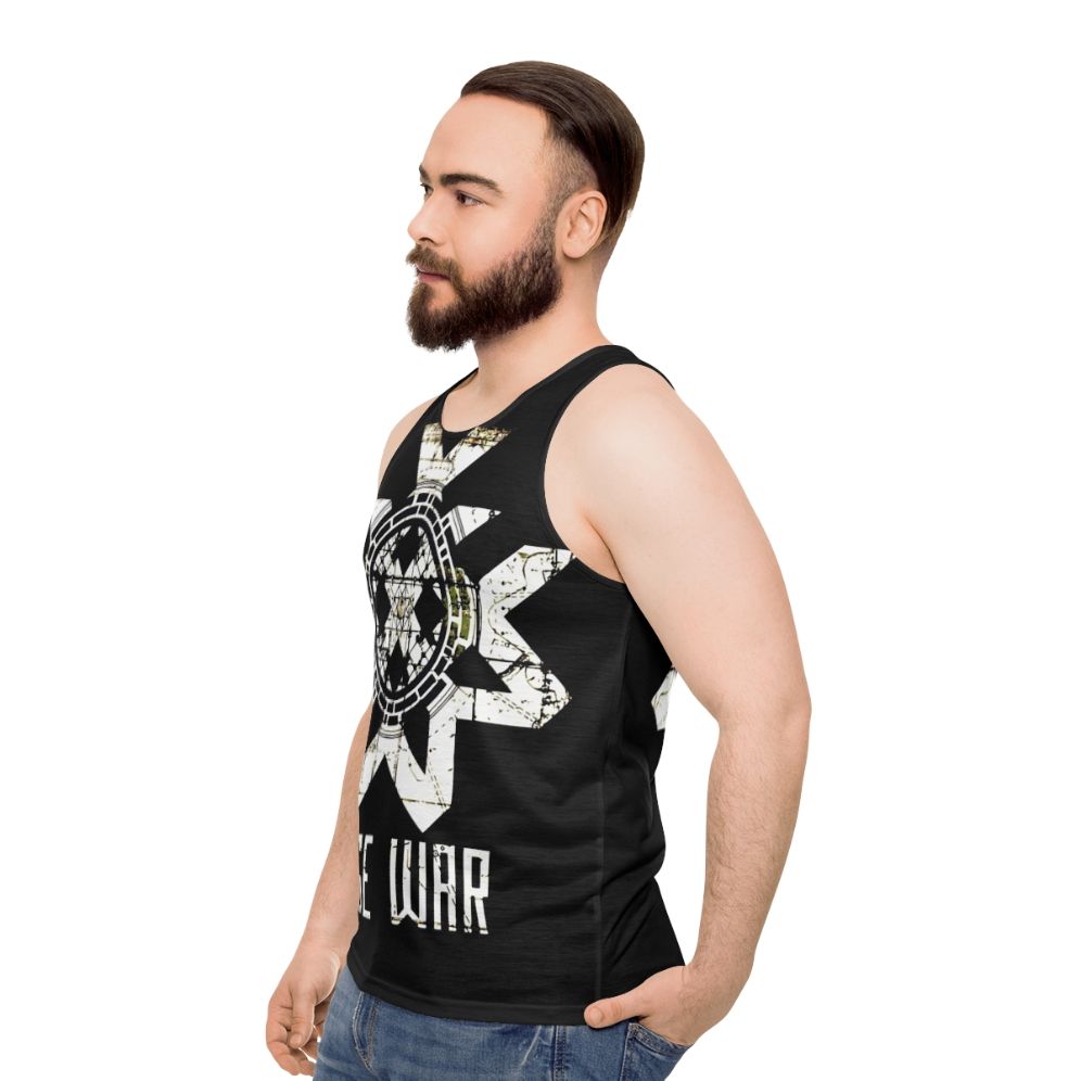 Wage War metalcore unisex tank top - men side