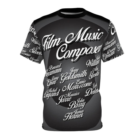 Movie Music Composers T-Shirt featuring iconic film composers