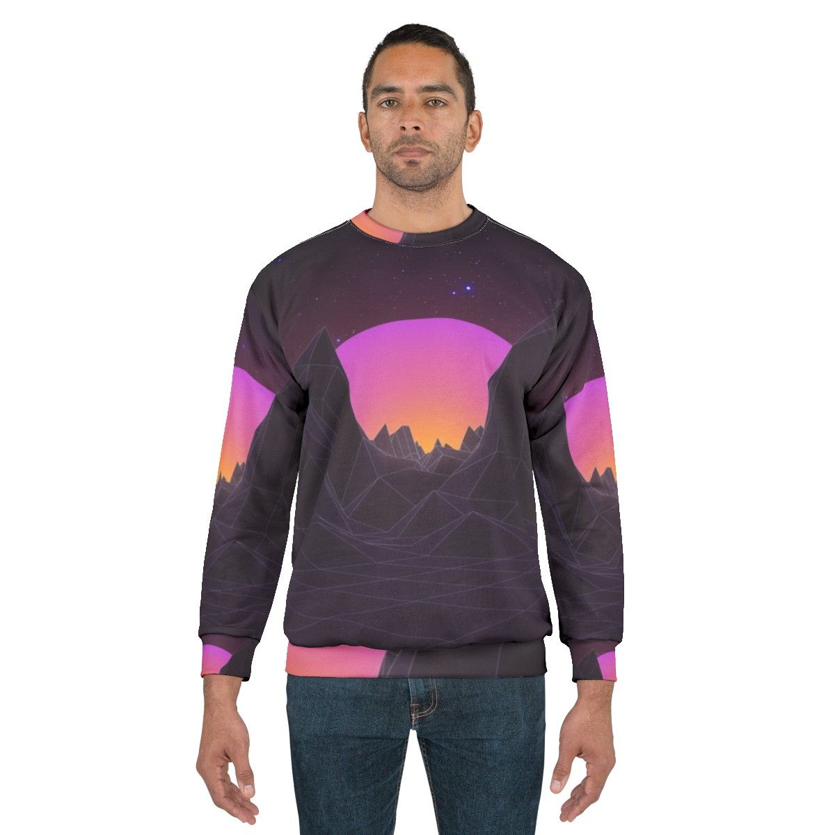 80s Retro Vaporwave Aesthetic Sweatshirt - men