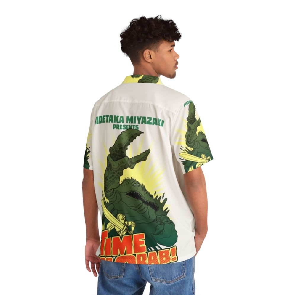 Dark Souls inspired 'Time For Crab' Hawaiian shirt - People Back