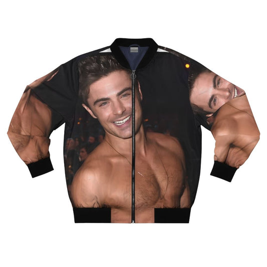 Zac Efron Inspired Bomber Jacket