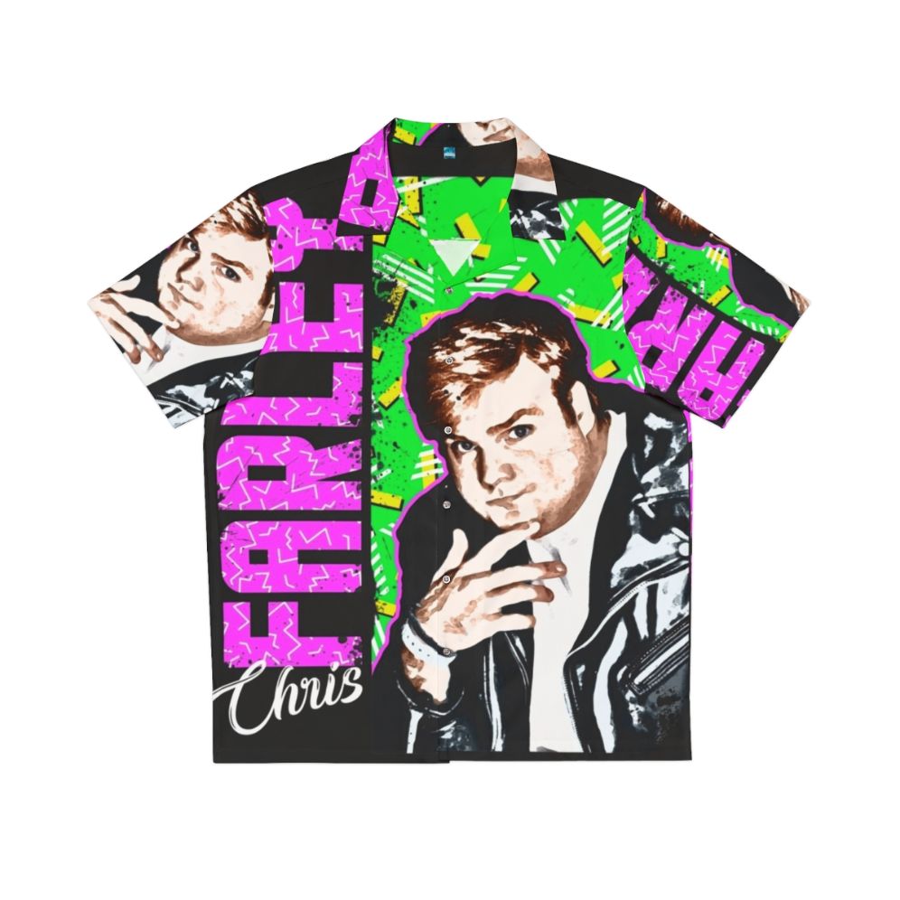 Chris Farley 90s Nostalgia Graphic Hawaiian Shirt