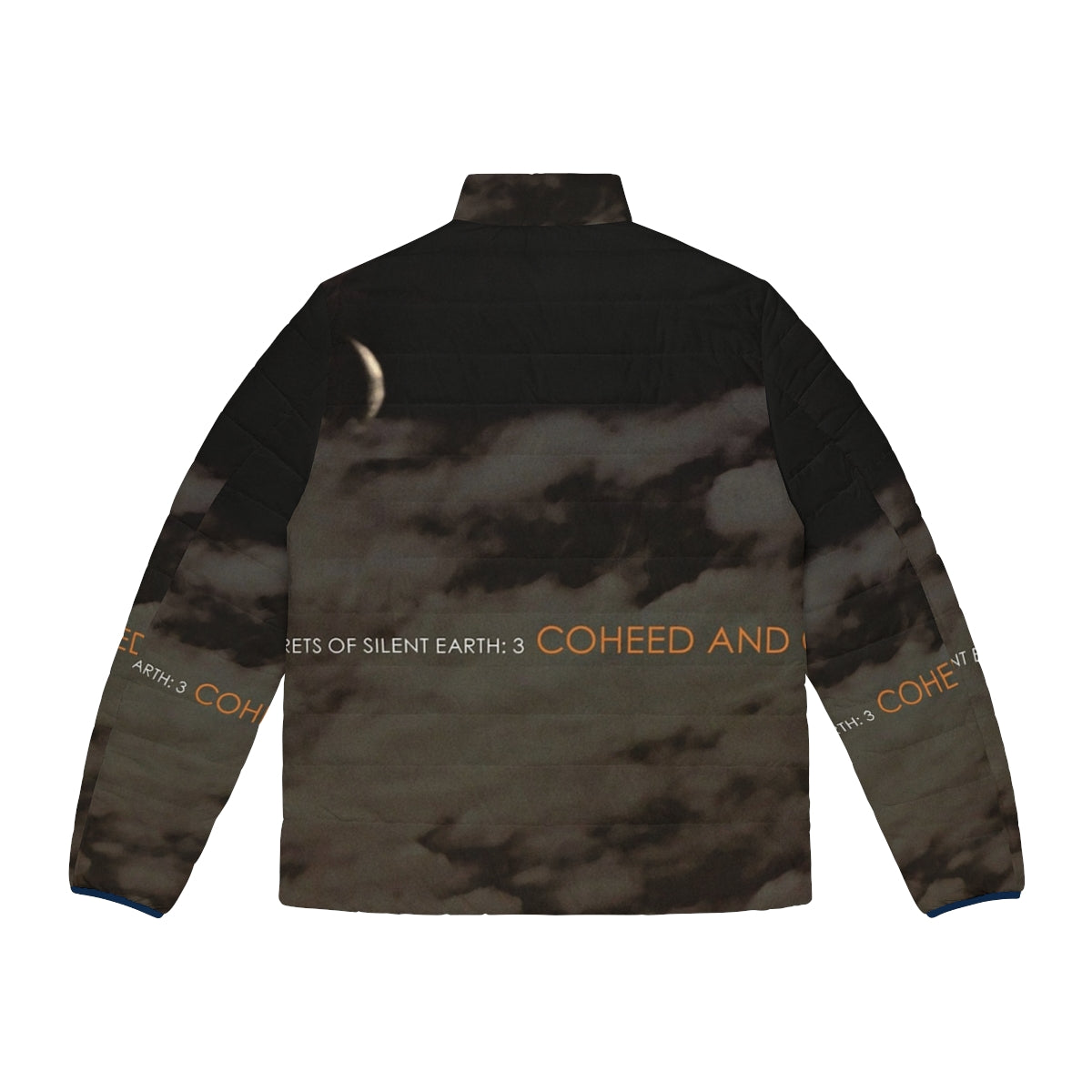 Coheed and Cambria In Keeping Secrets of Silent Earth Puffer Jacket - Back