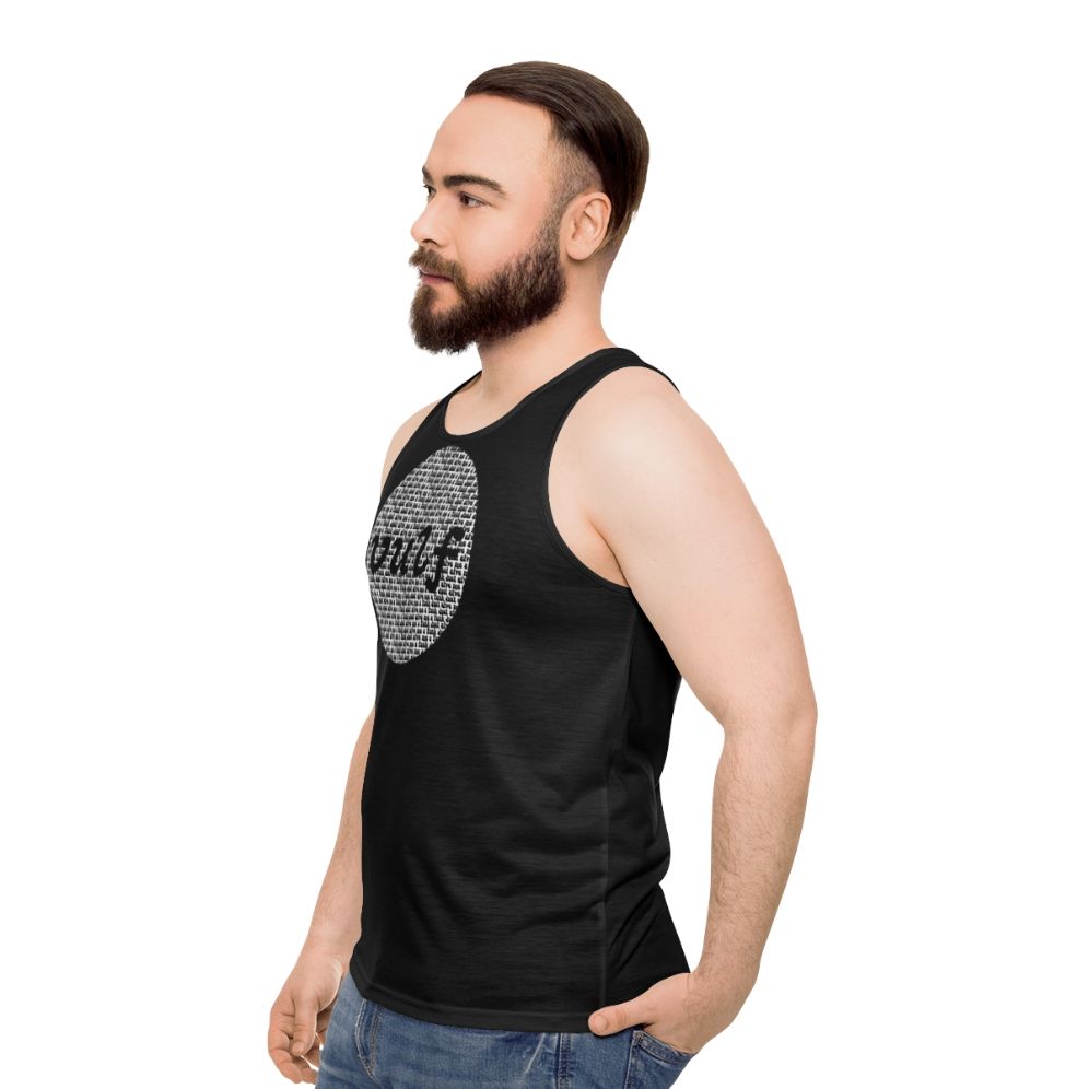 Vulfpeck Vulf Circle Unisex Music Tank Top - men side