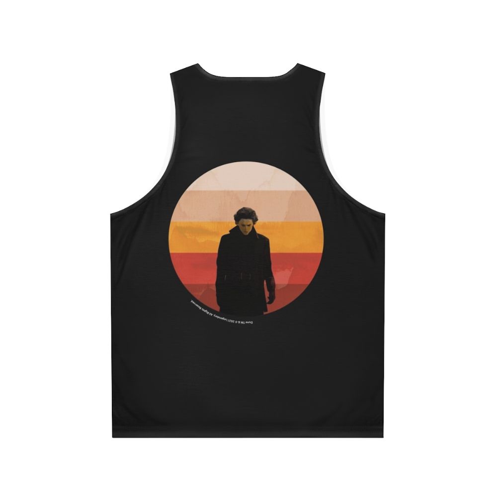 Dune 2020 Inkpress Unisex Tank Top - Back