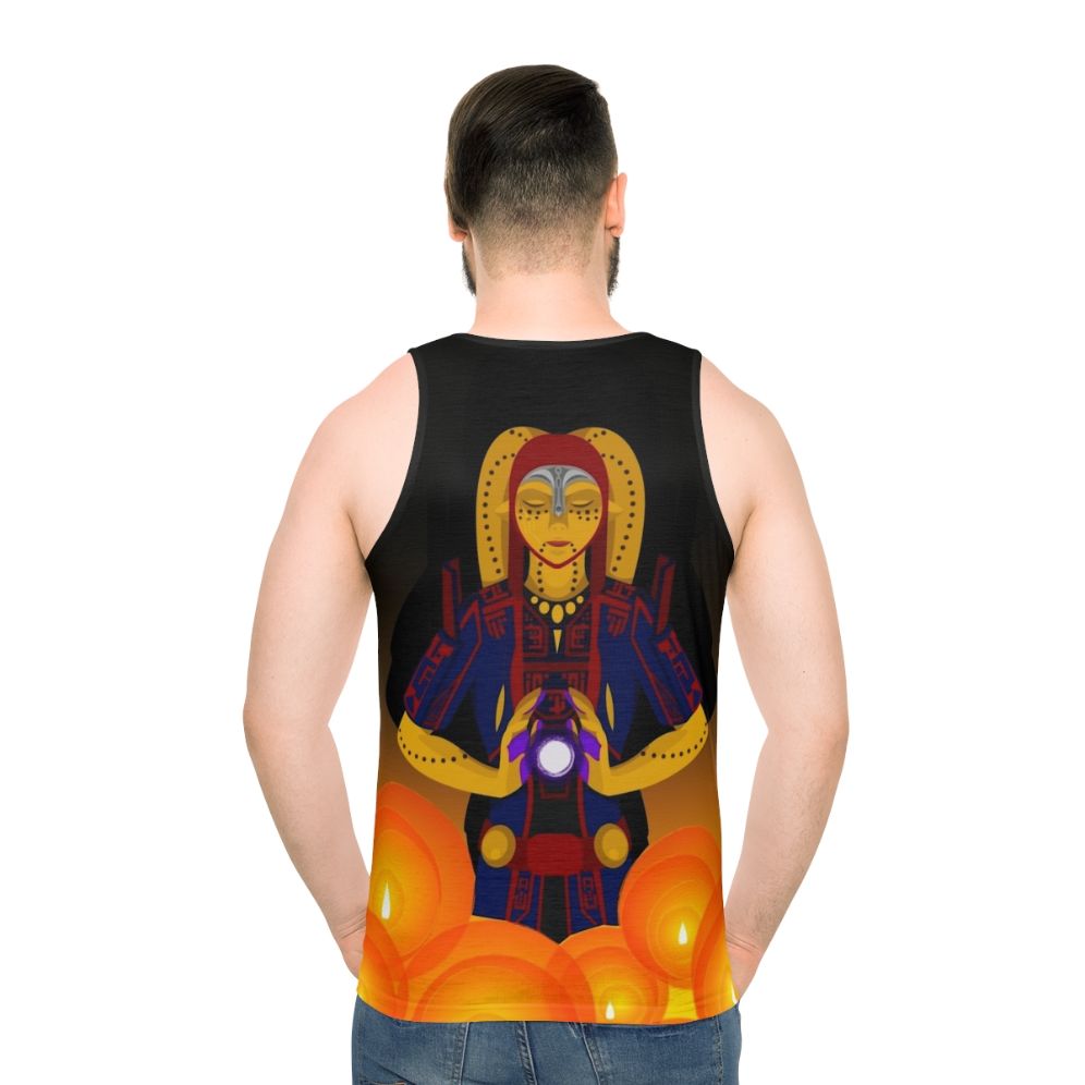 Star Wars SWTOR Twilek Sith & Jedi Unisex Tank Top - men back