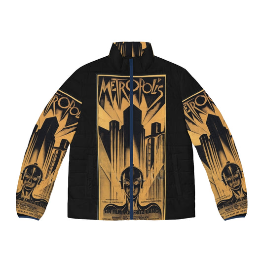 Metropolis Fritz Lang Inspired Puffer Jacket