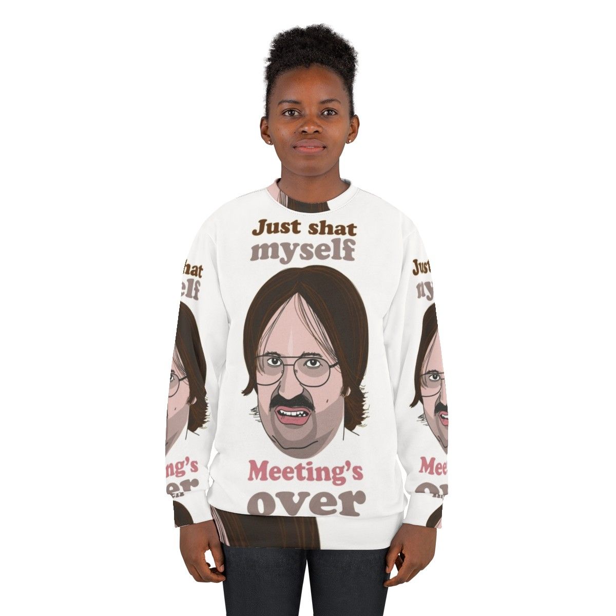 Meetings Over Kev Sweatshirt - Ricky Gervais Comedy Parody - women