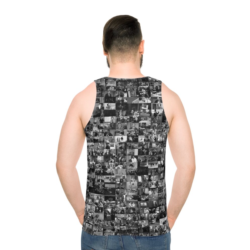 The Office Unisex Tank Top - men back