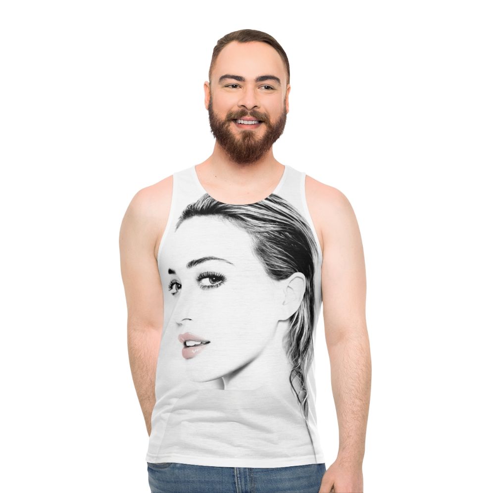 Hilary Duff Unisex Tank Top - men