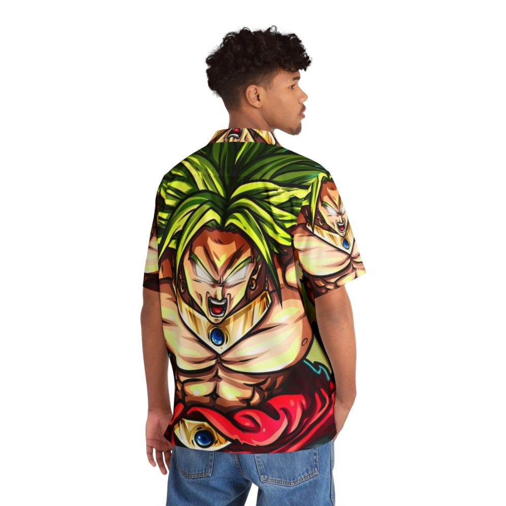 Broly Super Saiyan Dragon Ball Z Hawaiian Shirt - People Back