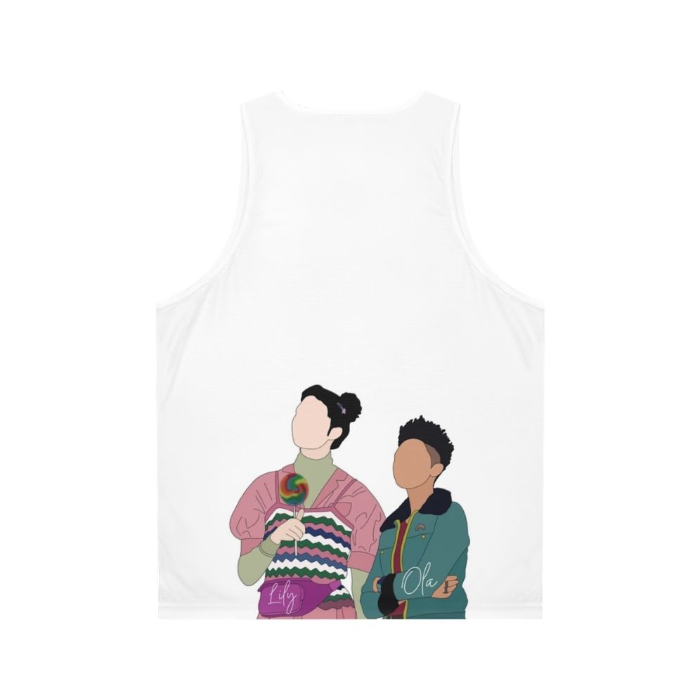 Sex Education Lily and Ola Unisex Tank Top - Back