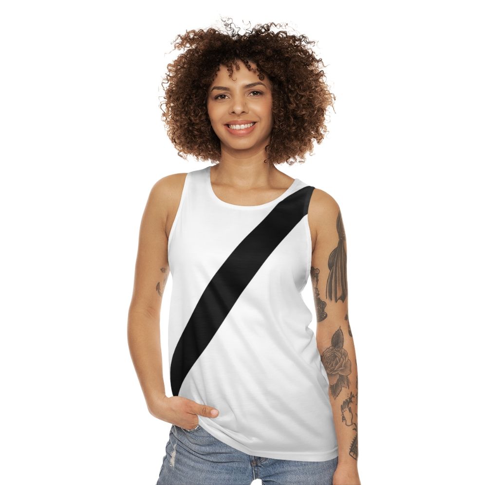 Unisex safety belt car seat belt tank top - women