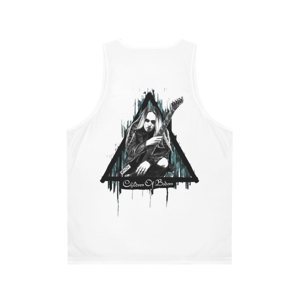 Alexi Laiho Tribute Unisex Tank Top - Back