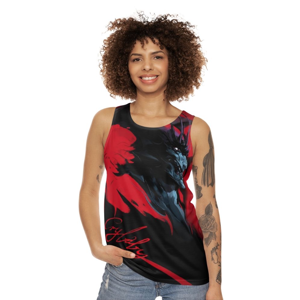 Devilman Anime Unisex Tank Top - women