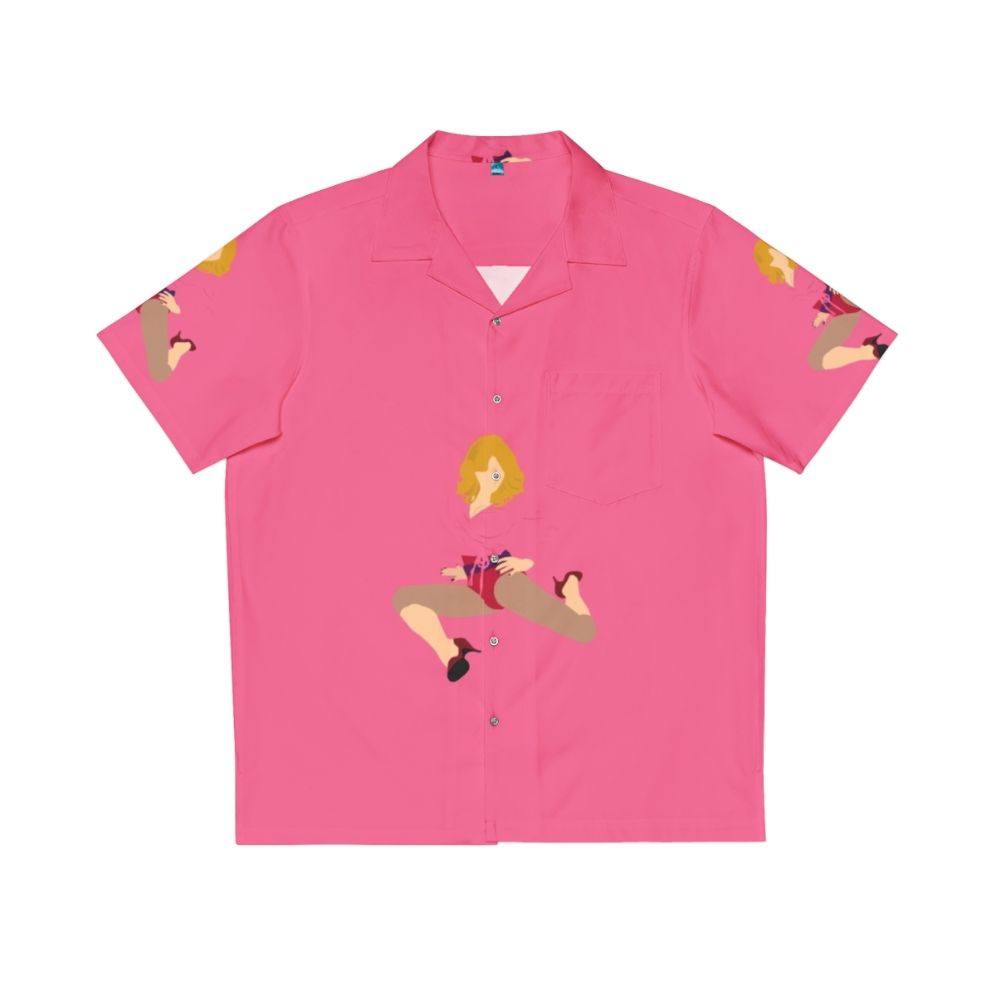 Madonna Hung Up Pantone Pink Hawaiian Shirt