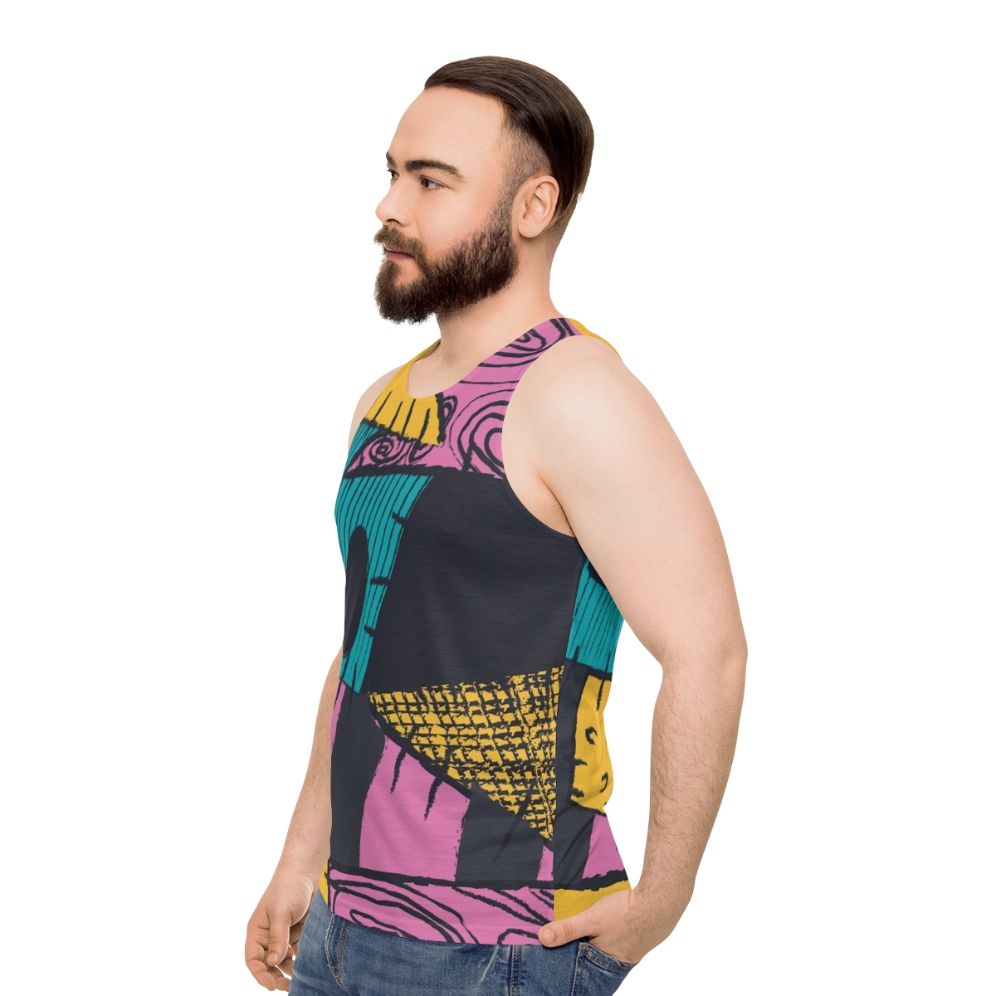 Nightmare Before Christmas Unisex Tank Top - men side