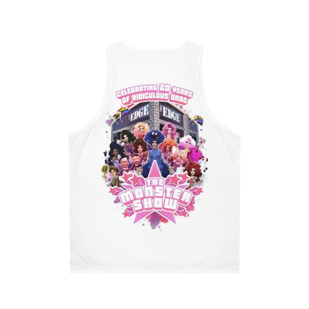 20th Anniversary Unisex Pride Tank Top - Back