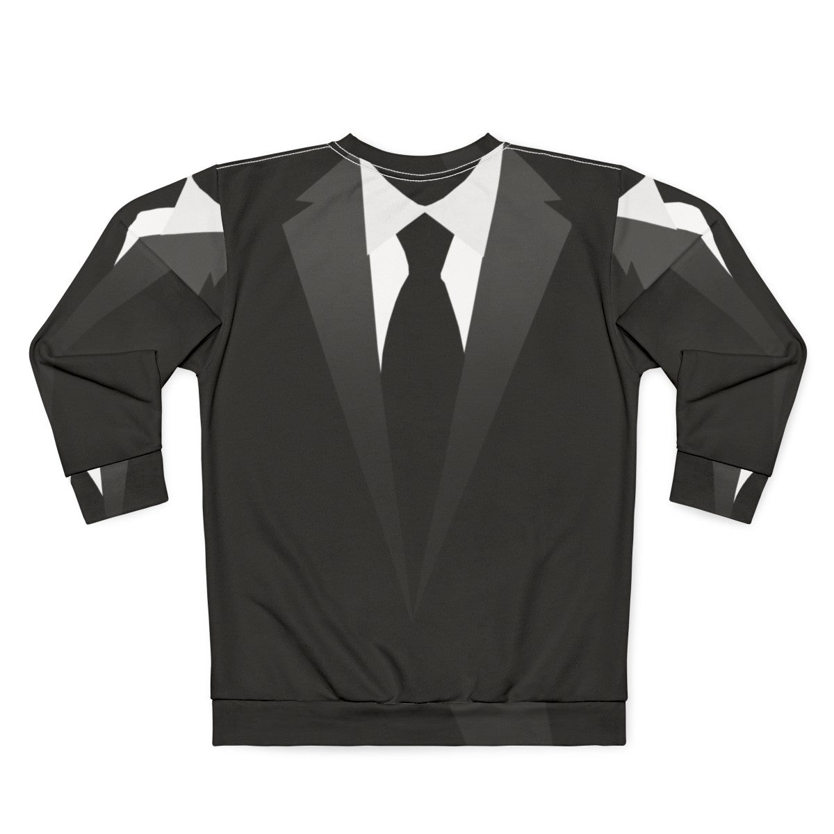 Suit Up Sweatshirt with Barney Stinson Inspired Design - Back