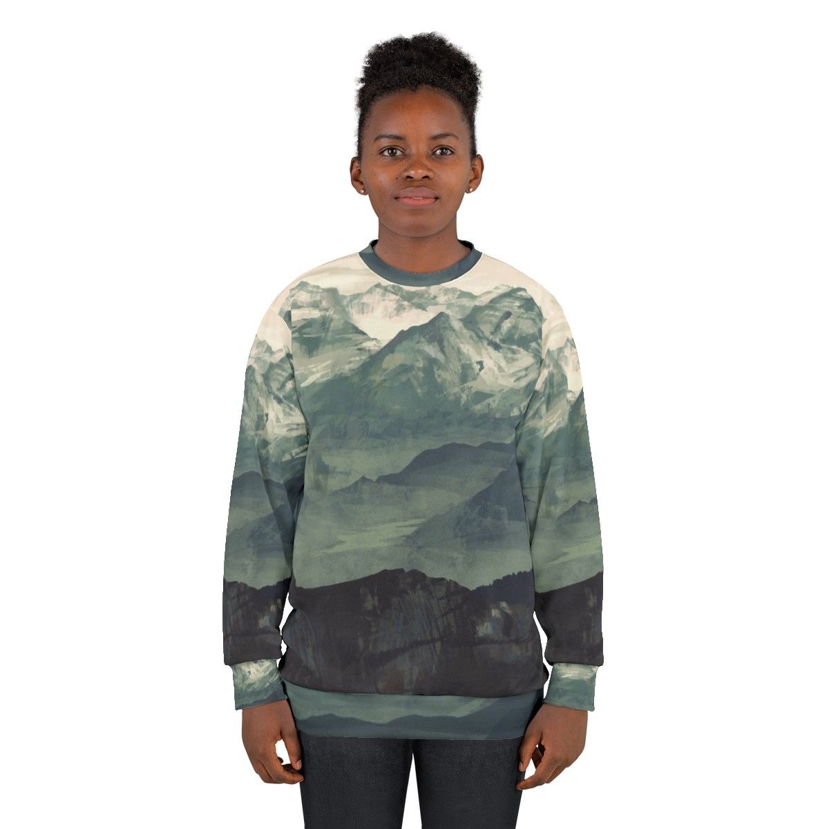 Mountain Fog Sweatshirt - Soft and Comfortable Winter Apparel - women