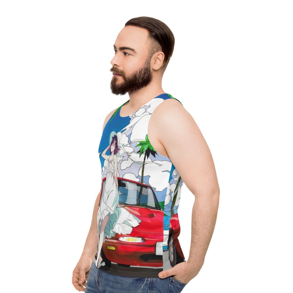 Monogatari Series Anime Unisex Tank Top - men side