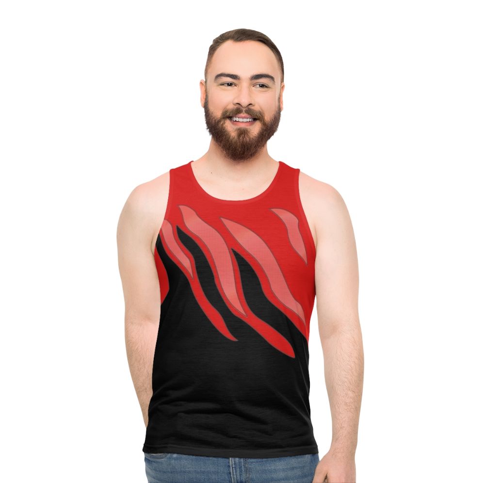 WWE Kane 2000 Big Red Machine Unisex Wrestling Tank Top - men