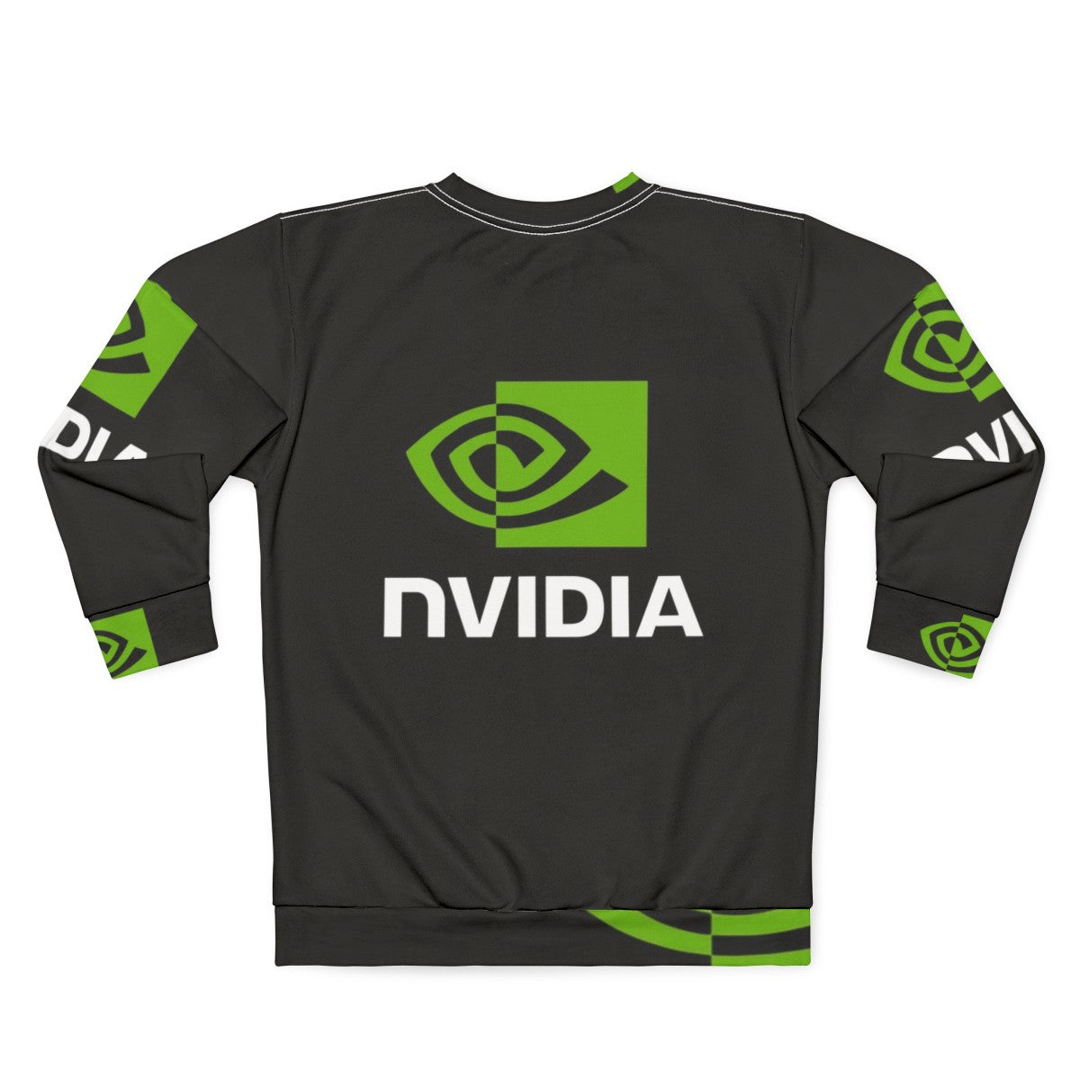 Nvidia Sweatshirt with Nvidia Logo - Back