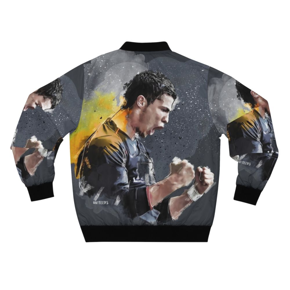 Cristiano Ronaldo Painting Bomber Jacket - Back