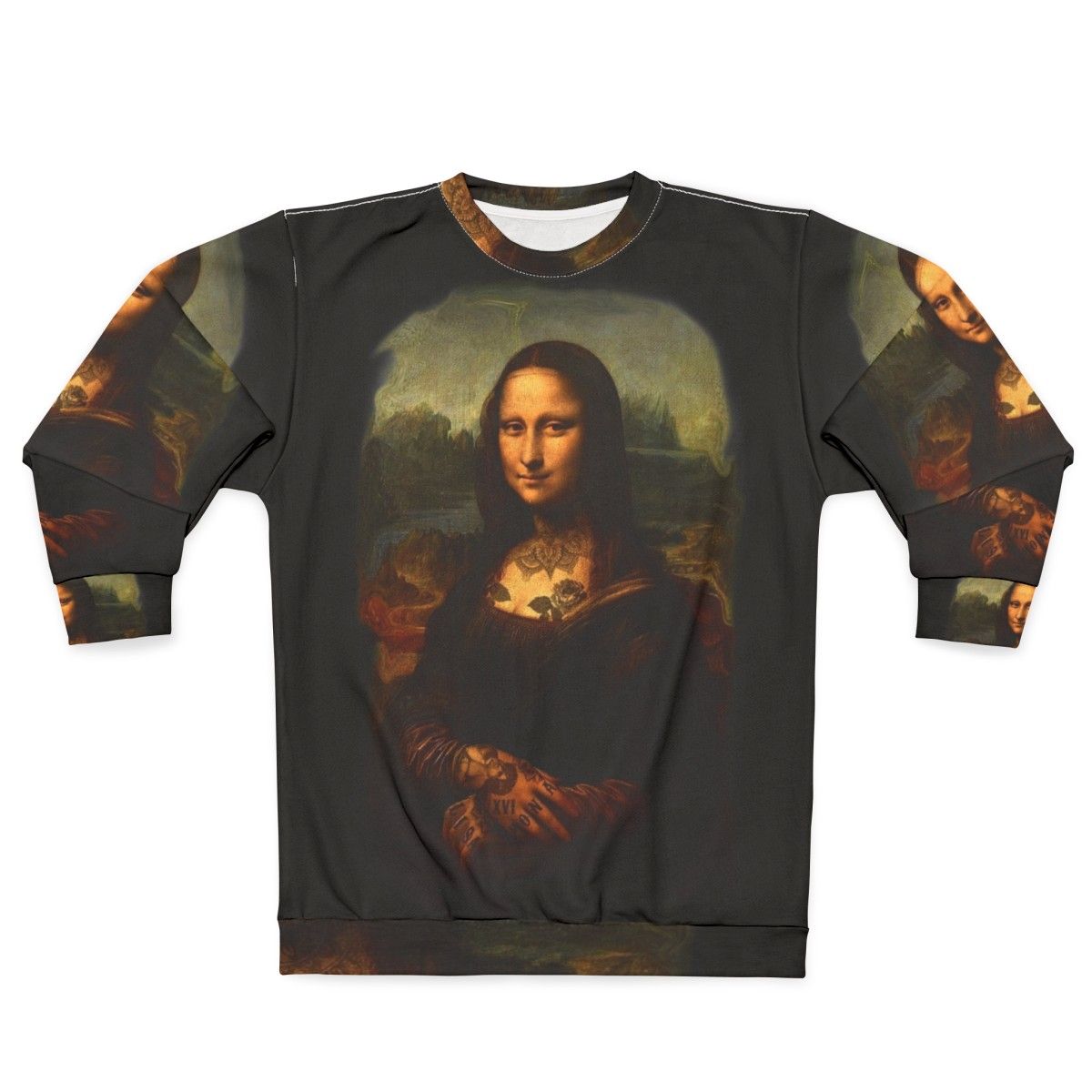 Mona Lisa Tattoo Sweatshirt