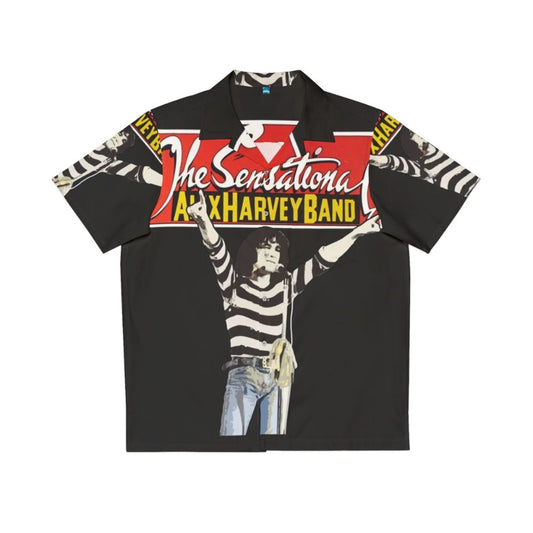 Retro 70s The Sensational Alex Harvey Band Hawaiian Shirt