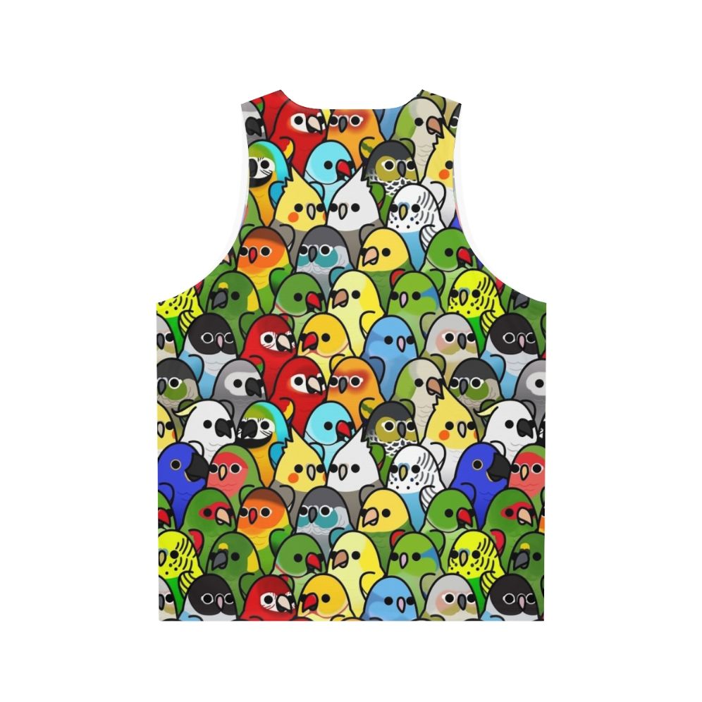 Bird Squad Classic Unisex Tank Top - Back