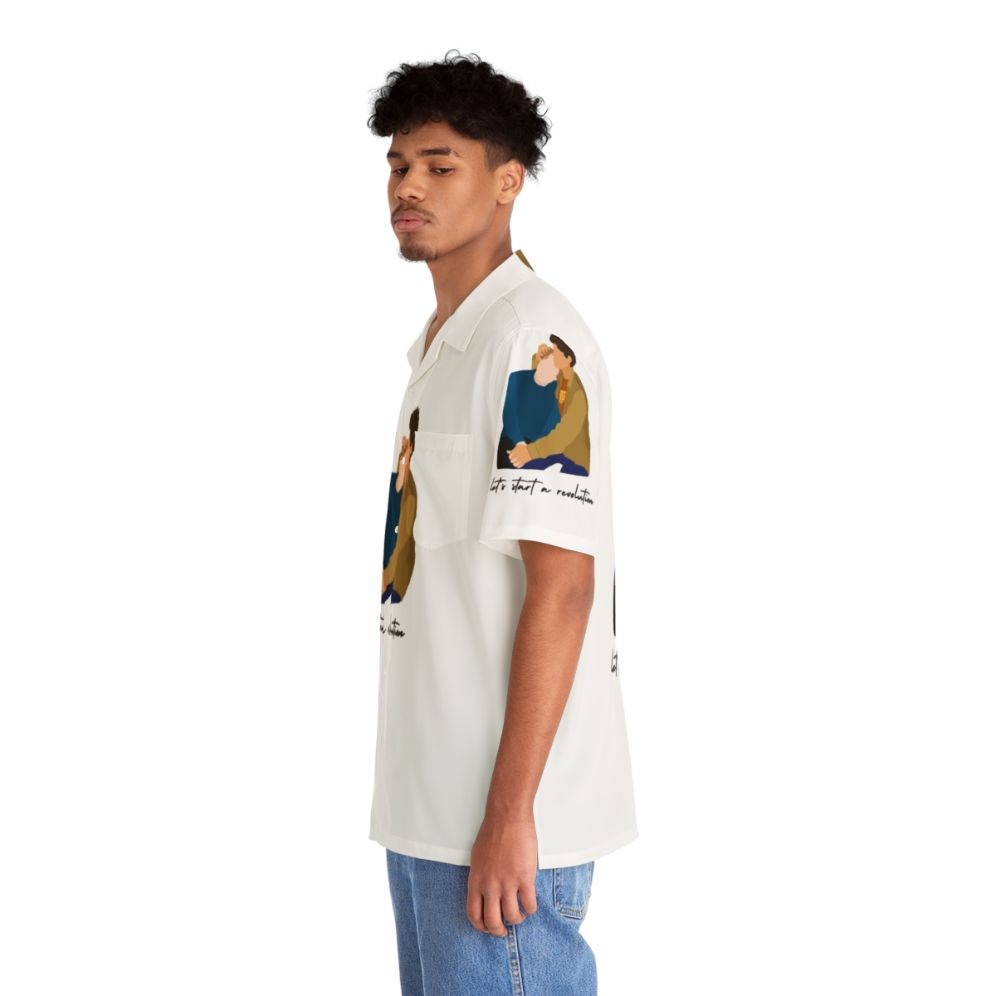 Young Royals Netflix Simon and Wilhelm Hawaiian Shirt - People Left