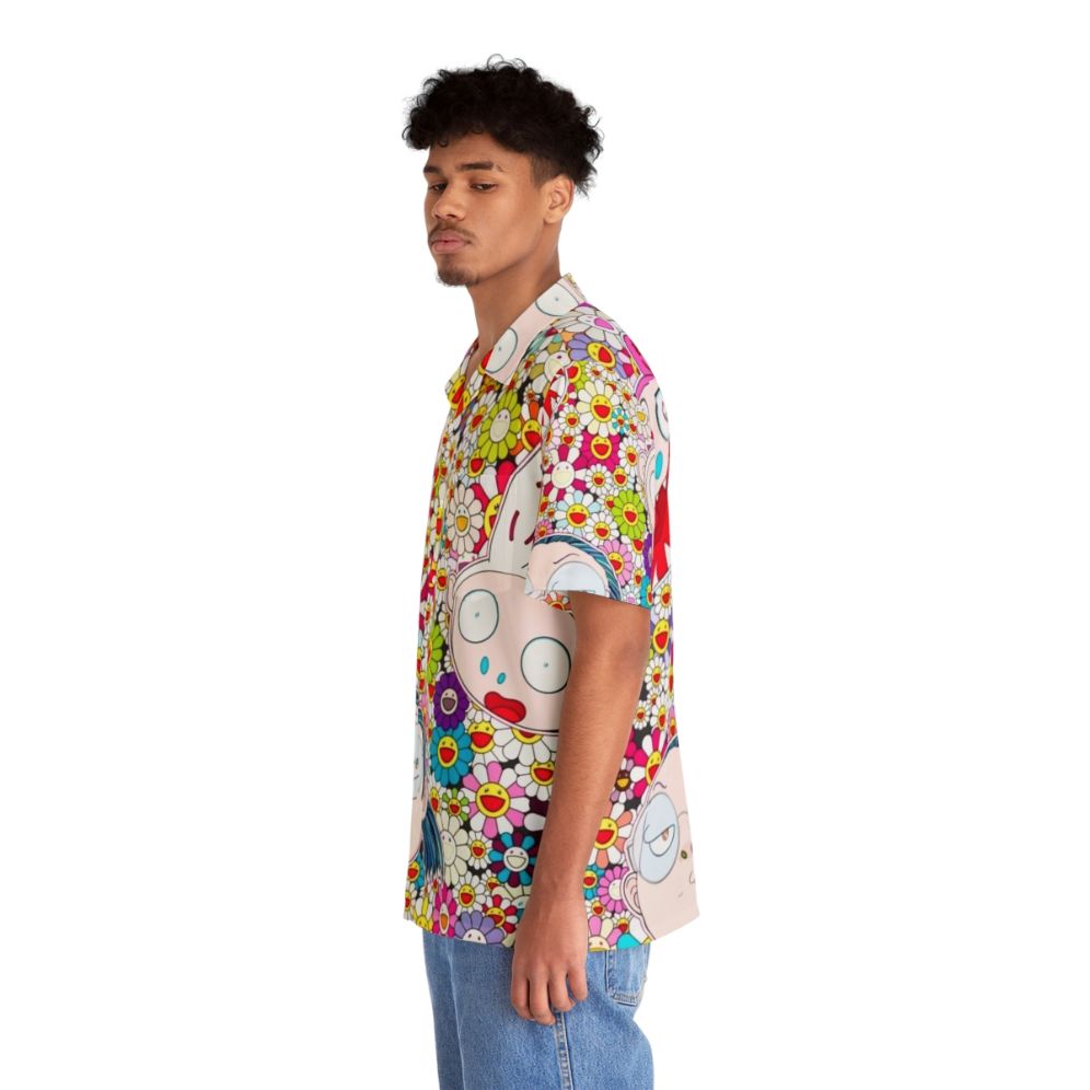 Takashi Murakami Kakai Kiki N Me Hawaiian Shirt - People Left