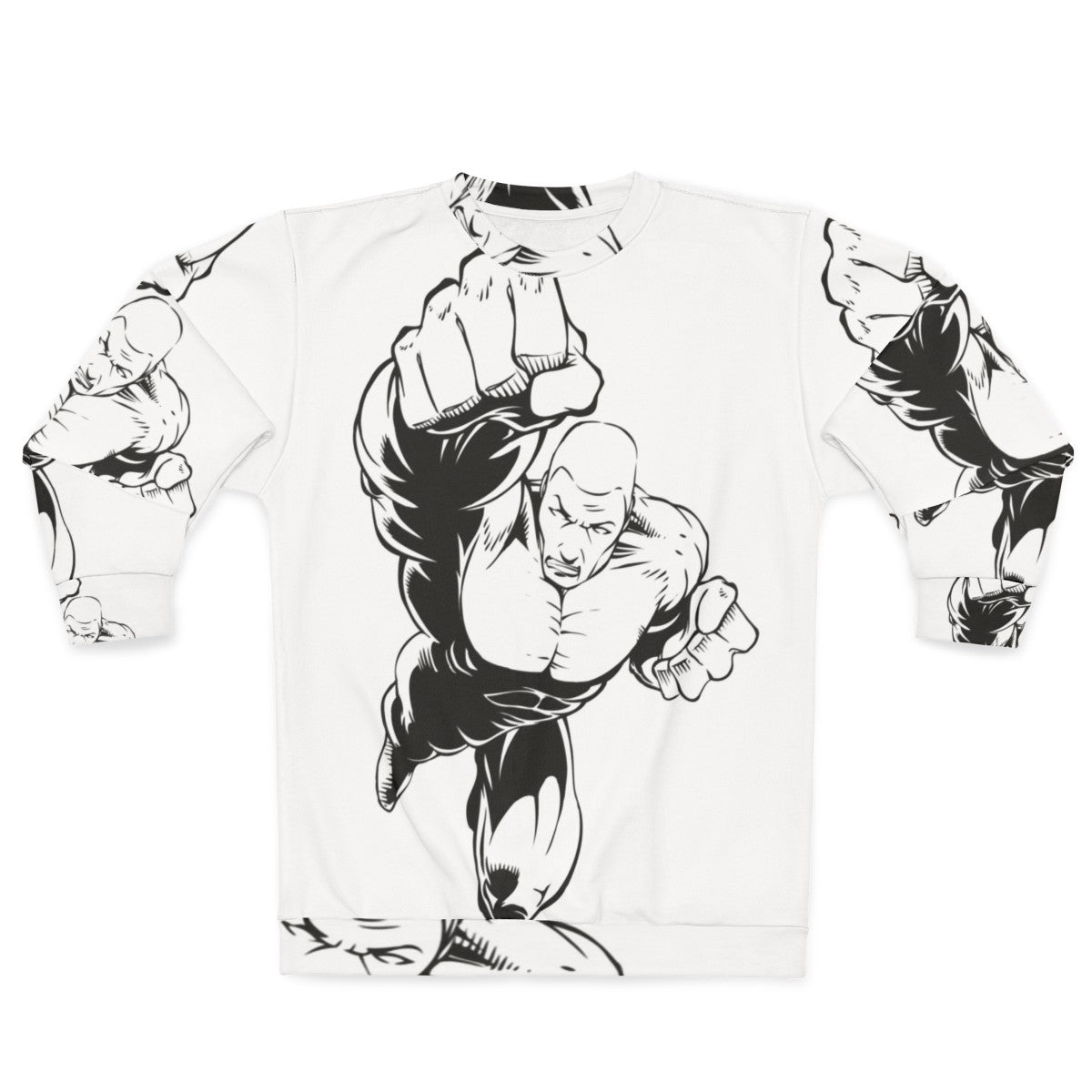 Superhero Sweatshirt 5 - Comic Book Style Graphic Tee