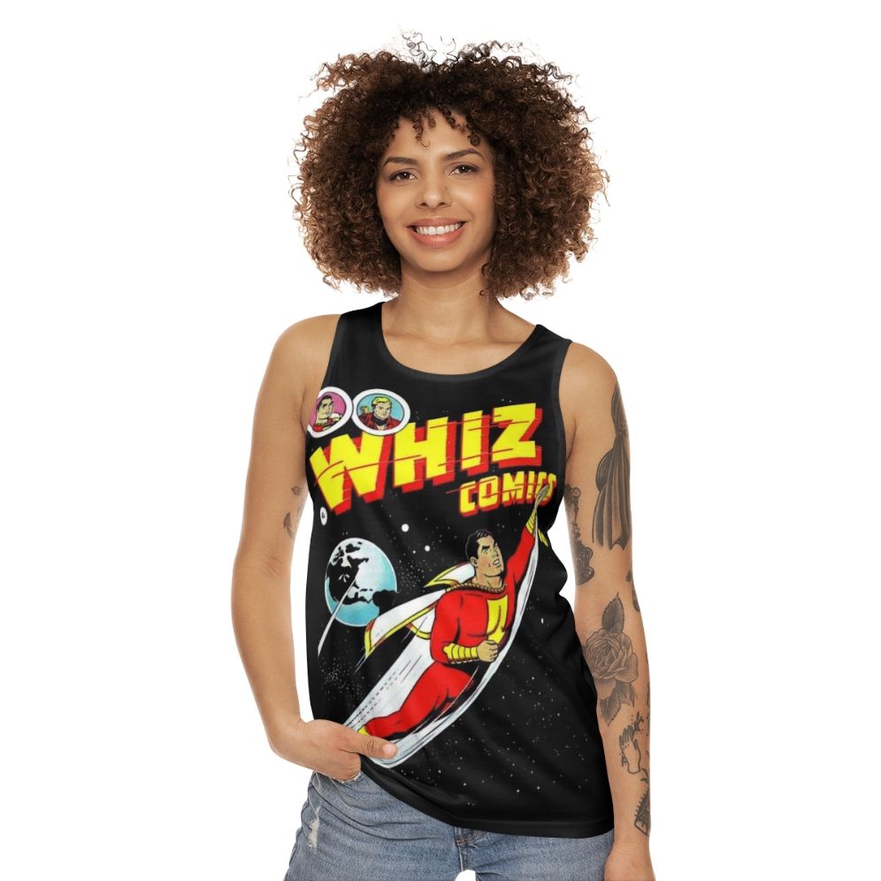 Vintage Golden Age Comic Book Unisex Tank Top - women