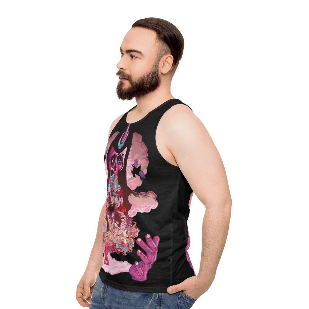 Lisa The Painful Unisex Gaming Tank Top - men side