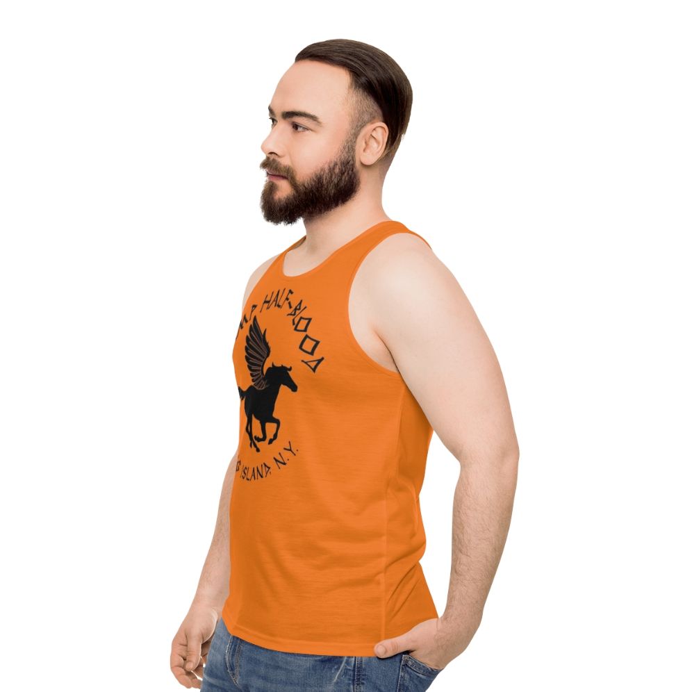 Camp Half Blood Greek Mythology Demigod Unisex Tank Top - men side