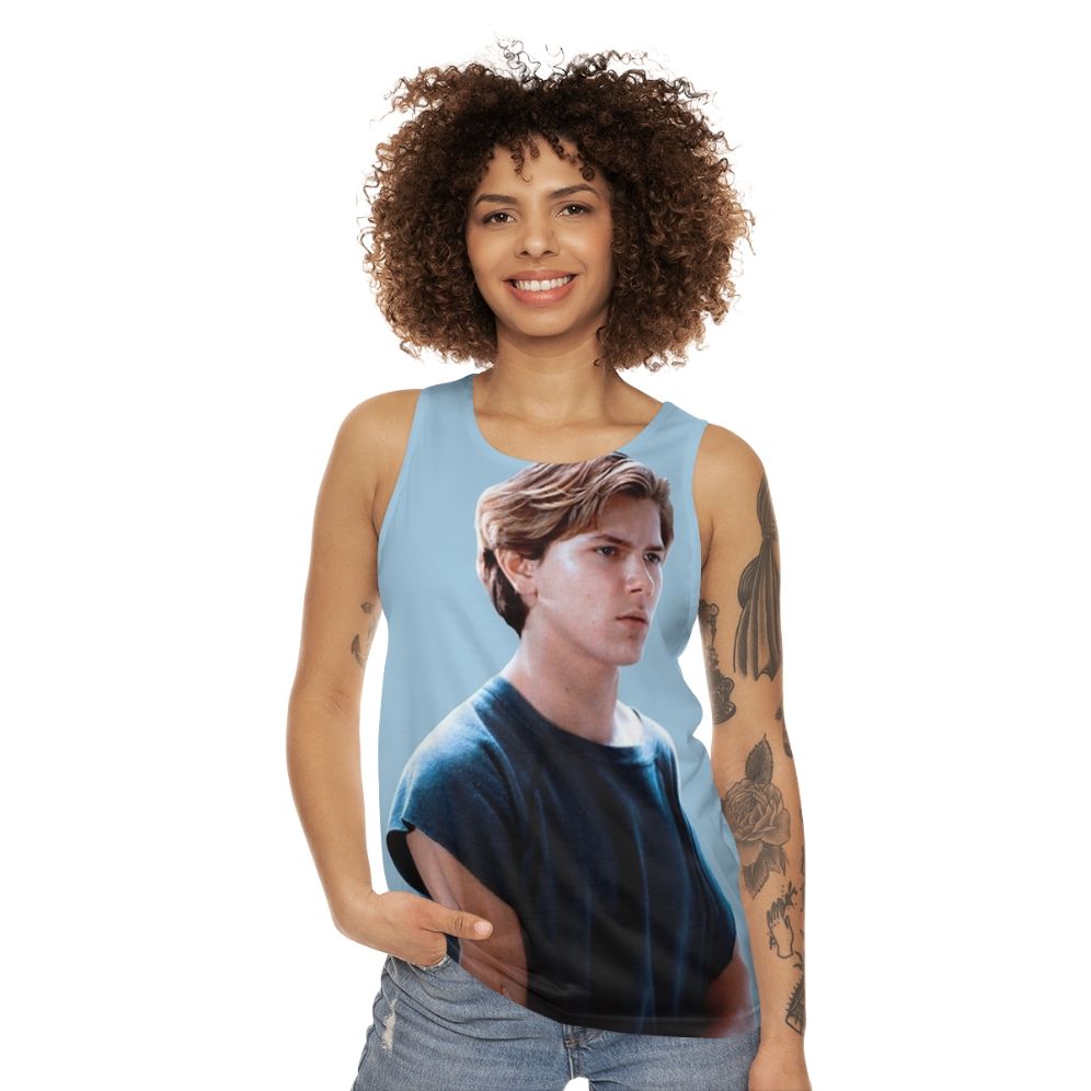 River Phoenix Unisex Tank Top - women