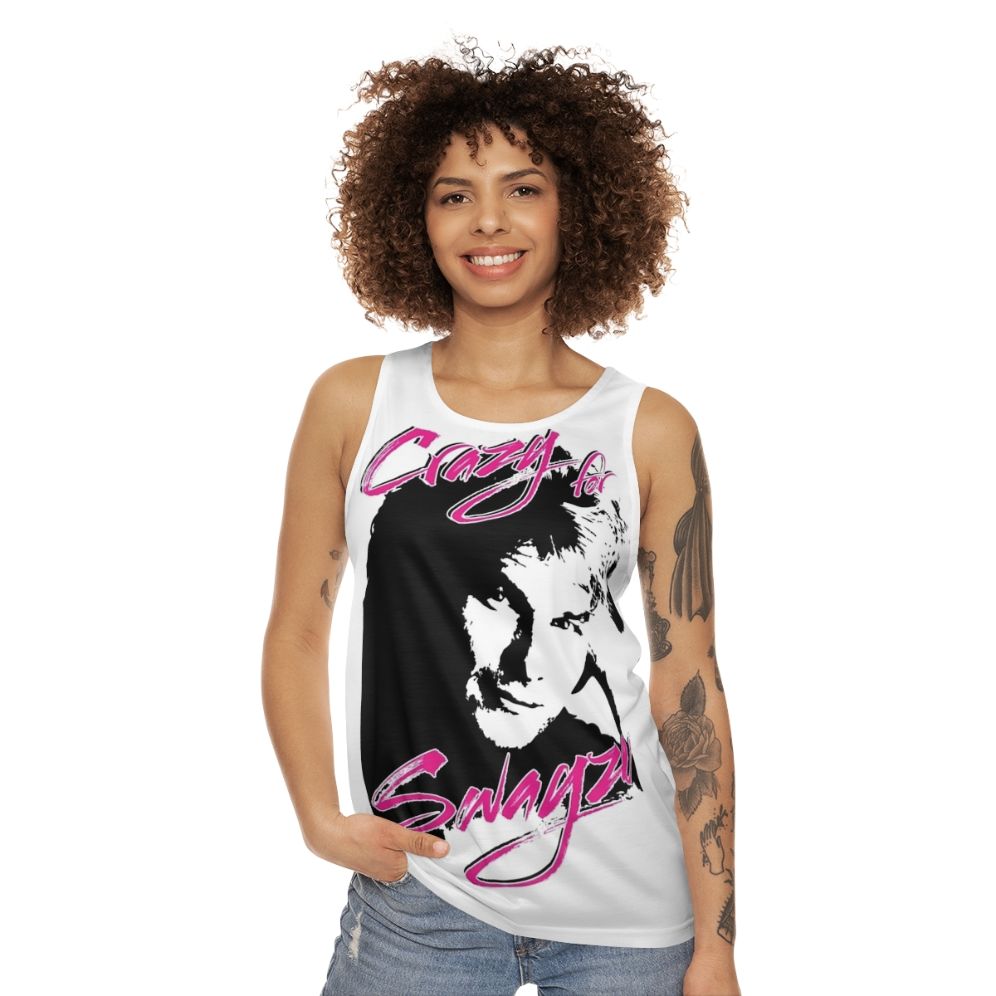 Unisex "Crazy for Swayze" Patrick Swayze Tribute Tank Top - women