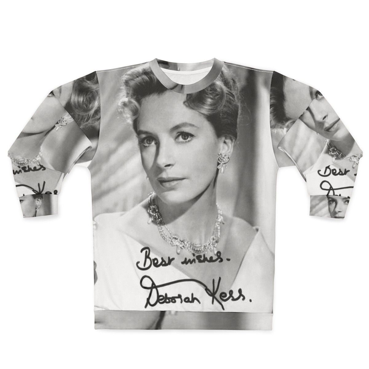 Deborah Kerr Signed Vintage Hollywood Sweatshirt