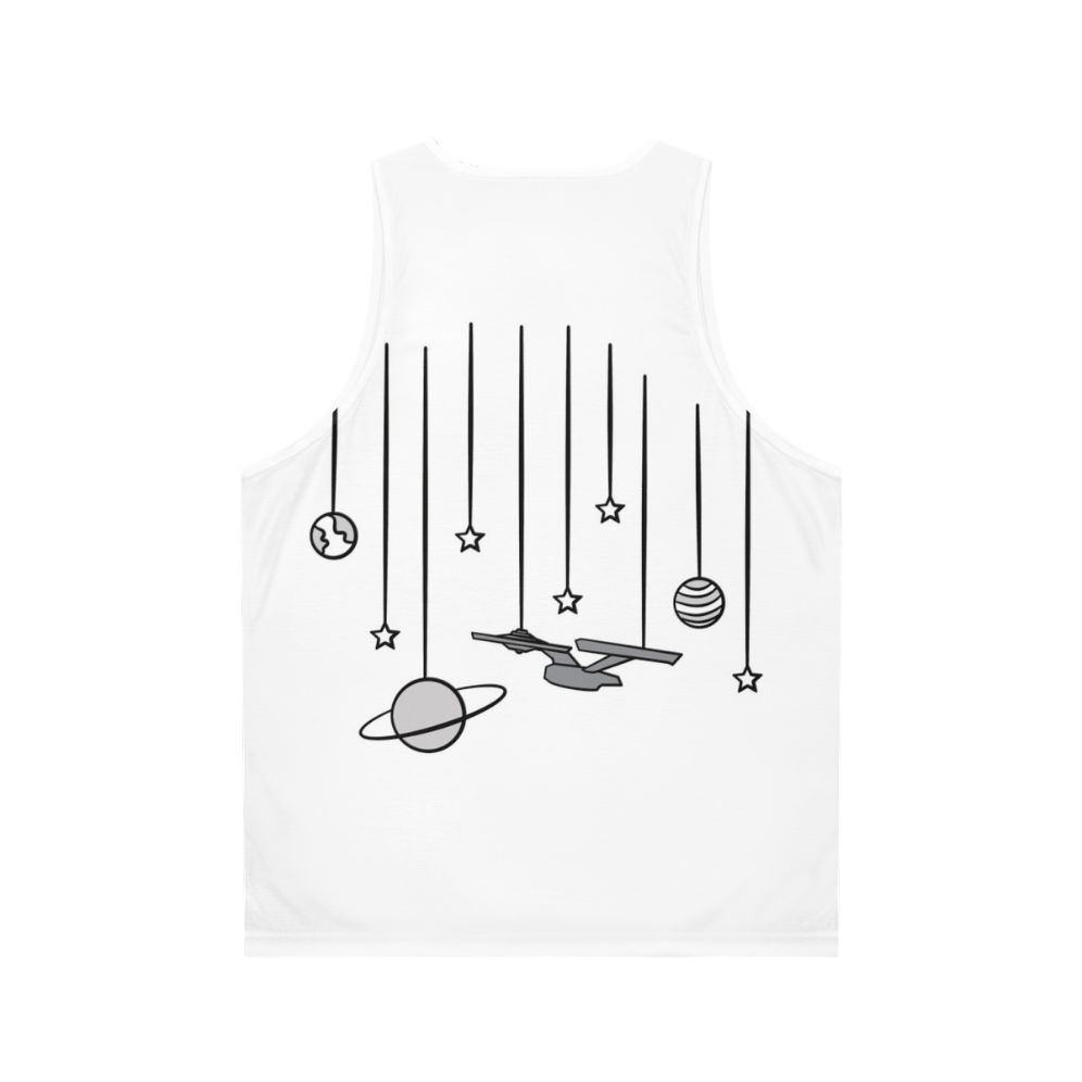 Star Trek USS Enterprise Unisex Tank Top - Back