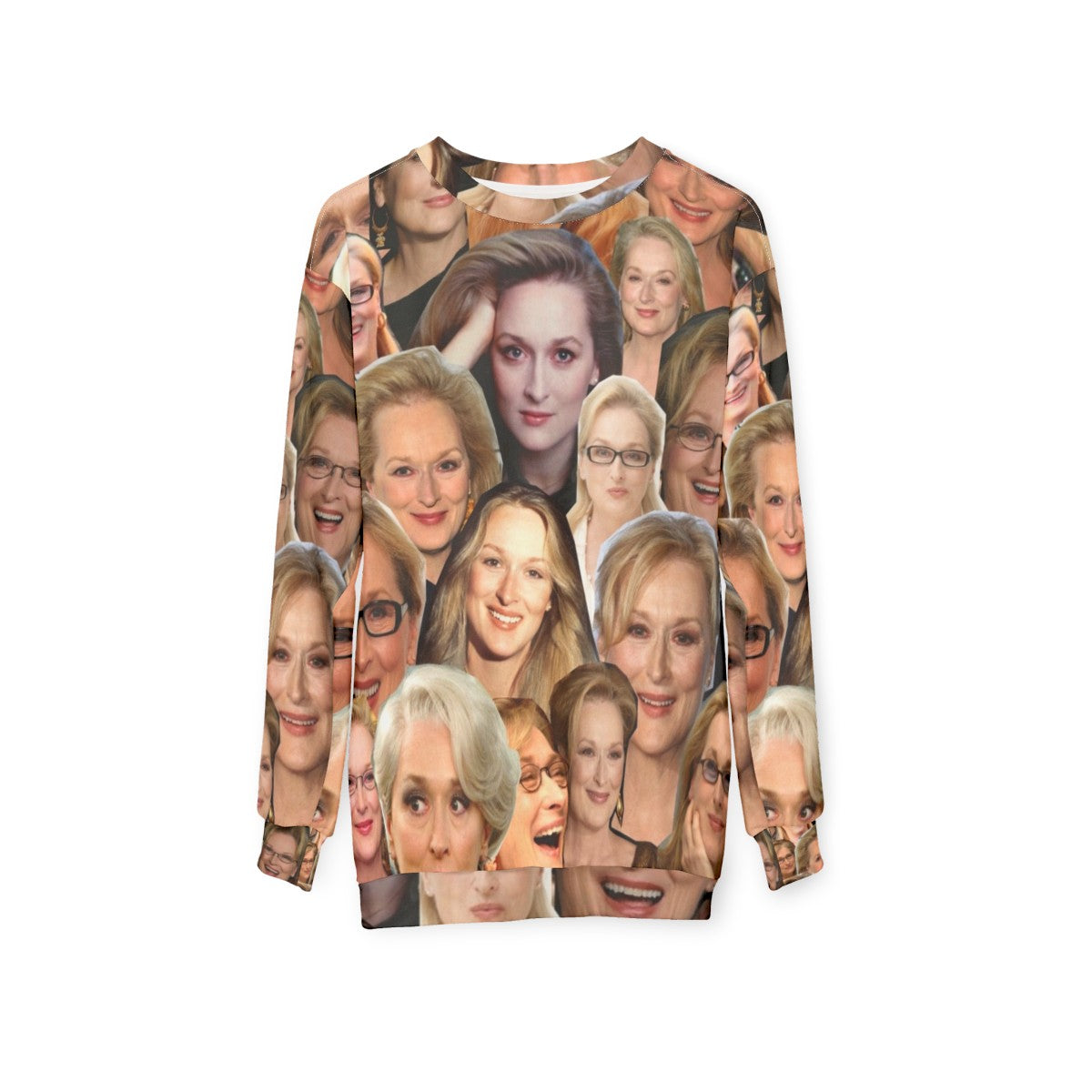 Meryl Streep and Rhys Nicholson Celebrity Sweatshirt - hanging