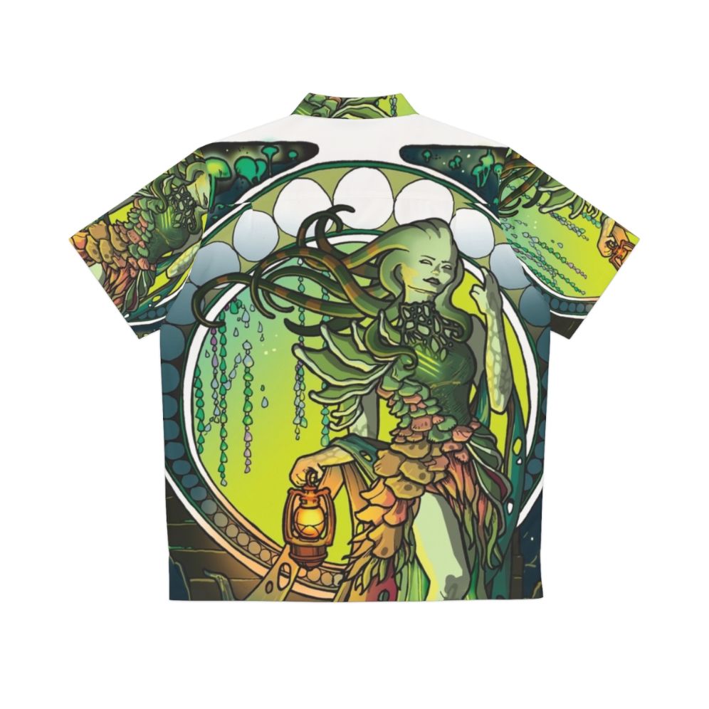 Vraska The Golgari Queen Hawaiian Shirt with MTG Inspired Design - Back