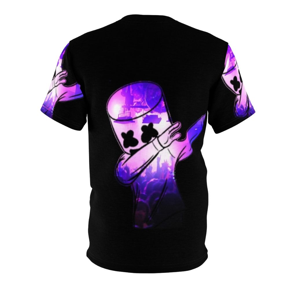 Marshmello-Inspired Electronic Music T-Shirt - Back